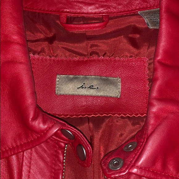 red leather jacket - Picture 2 of 4